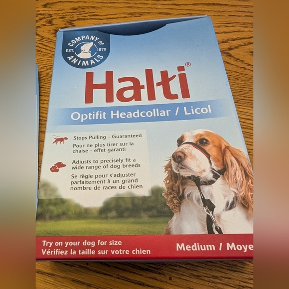 Halti optifit head collar stops pulling. New with tags, size m (16.5-21" neck) - Picture 4 of 8